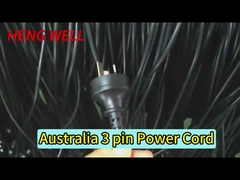 Cabo de AC de 3 pinos para aplicações versáteis