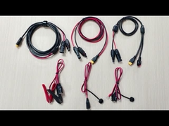 Adaptador Solar Cabos de extensão fotovoltaicos com conector masculino-feminino, cabo fotovoltaico solar de 4 mm