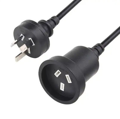Cable de alimentação Aus personalizado Padrão australiano 10A 250V Plug SAA 3 pin Laptop Cord