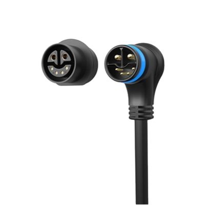 M25 Conector de Bicicleta Elétrica Impermeável 2 4 Pin Para Sinalização Ebike Moto Bicicleta