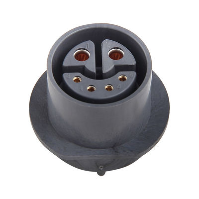 Conector de bicicleta elétrica de cabo de extensão à prova d'água para bicicletas elétricas 2+4 Pin Socket 10A-30A
