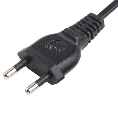 Corrente Coréia Corda de alimentação 2 pin Plug de extensão KC aprovação 2.5A 250V