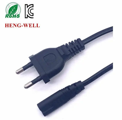 KTL KC 2 pin Power Cable, Round Plug Electric Wire Extension Coreia Cable de Energia
