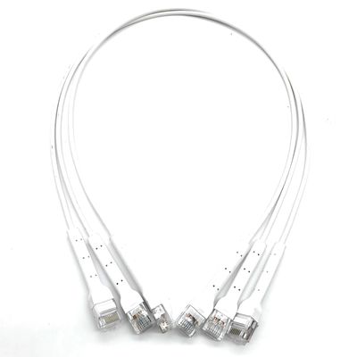 Personalizar comprimento CMP/CMR Conductor de cobre Cable Jacket PVC interno Ethernet Lan Cable