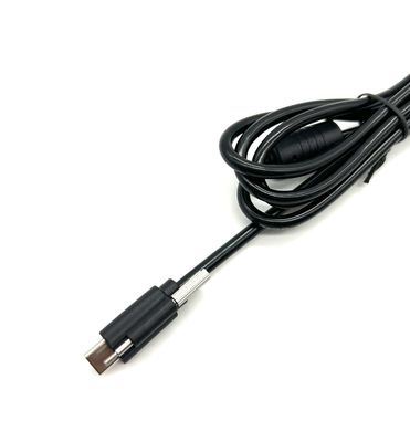 Cable tipo C personalizado com parafusos de fixação Cable de dados USB com anel magnético