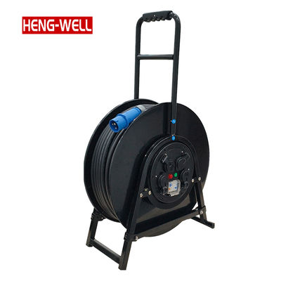 Carretel de Cabo de Alimentação Retrátil Portátil com Tomadas para Uso em Oficina Doméstica e Garagem | 100m 50m 40m 25m 10m Cabo de Extensão IP20